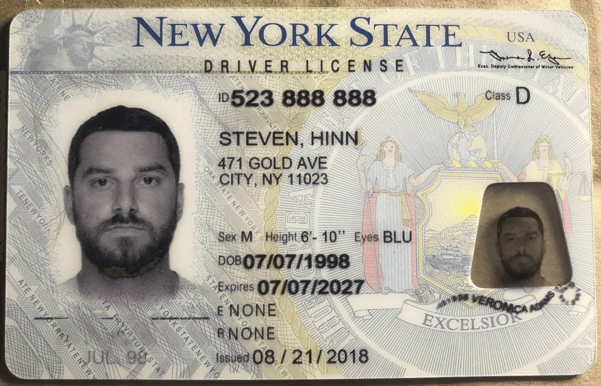 new york ID