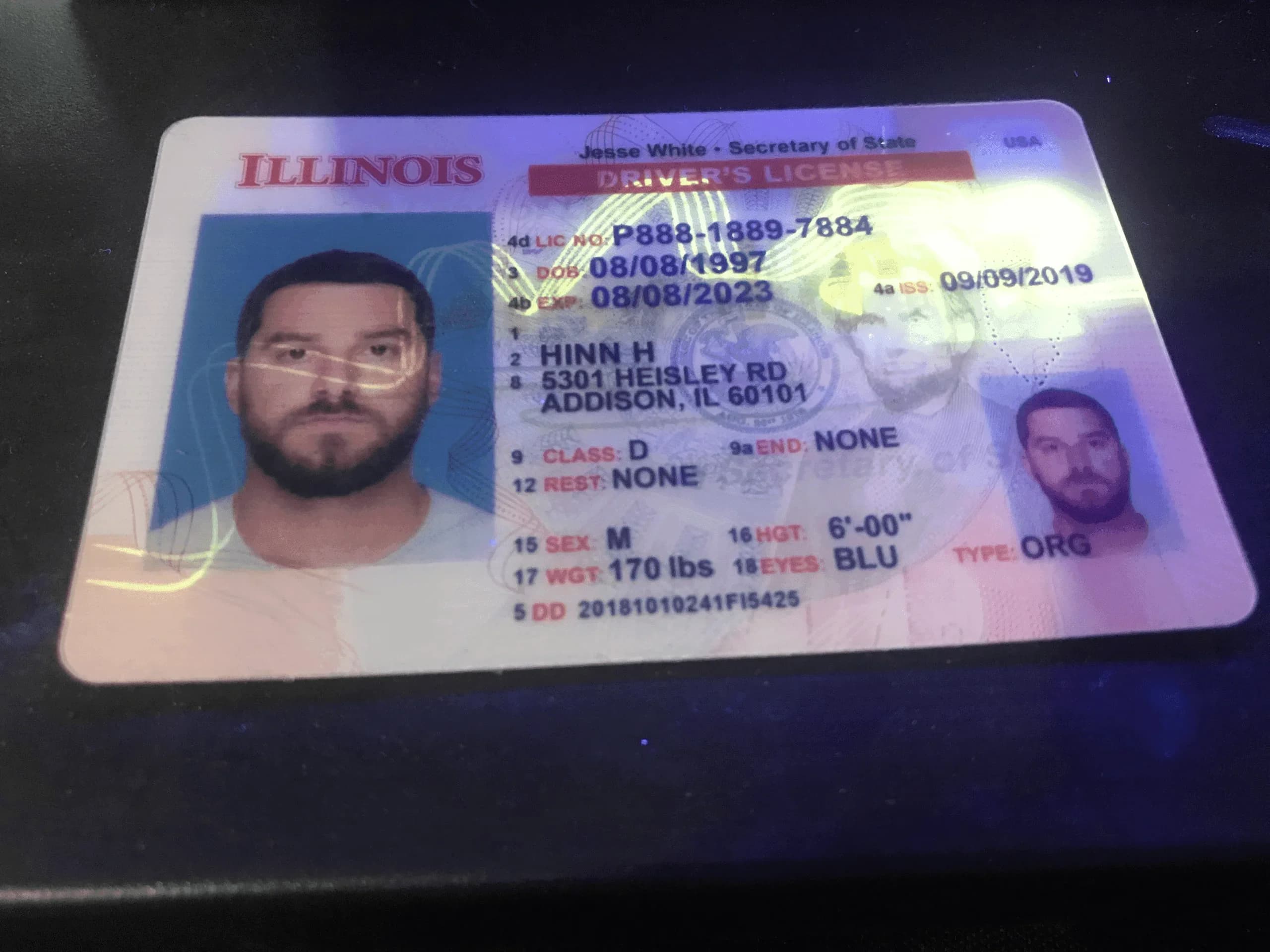 illinois fake ID